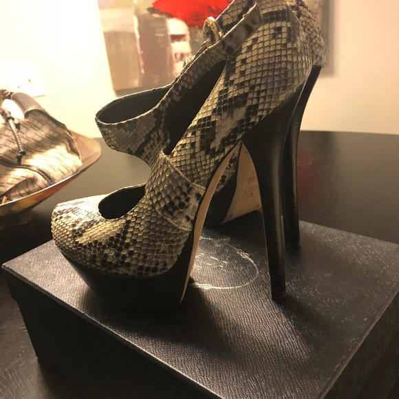 Fendi Python Platform Heels Eu 39.5 - Picture 6 of 8